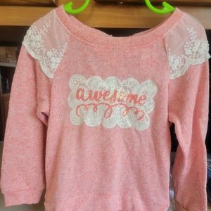 Girl's long sleeve shirt, 4T